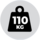 Tragfähigkeit 110 kg